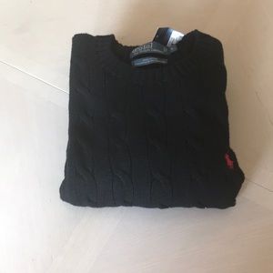 Polo cotton sweater